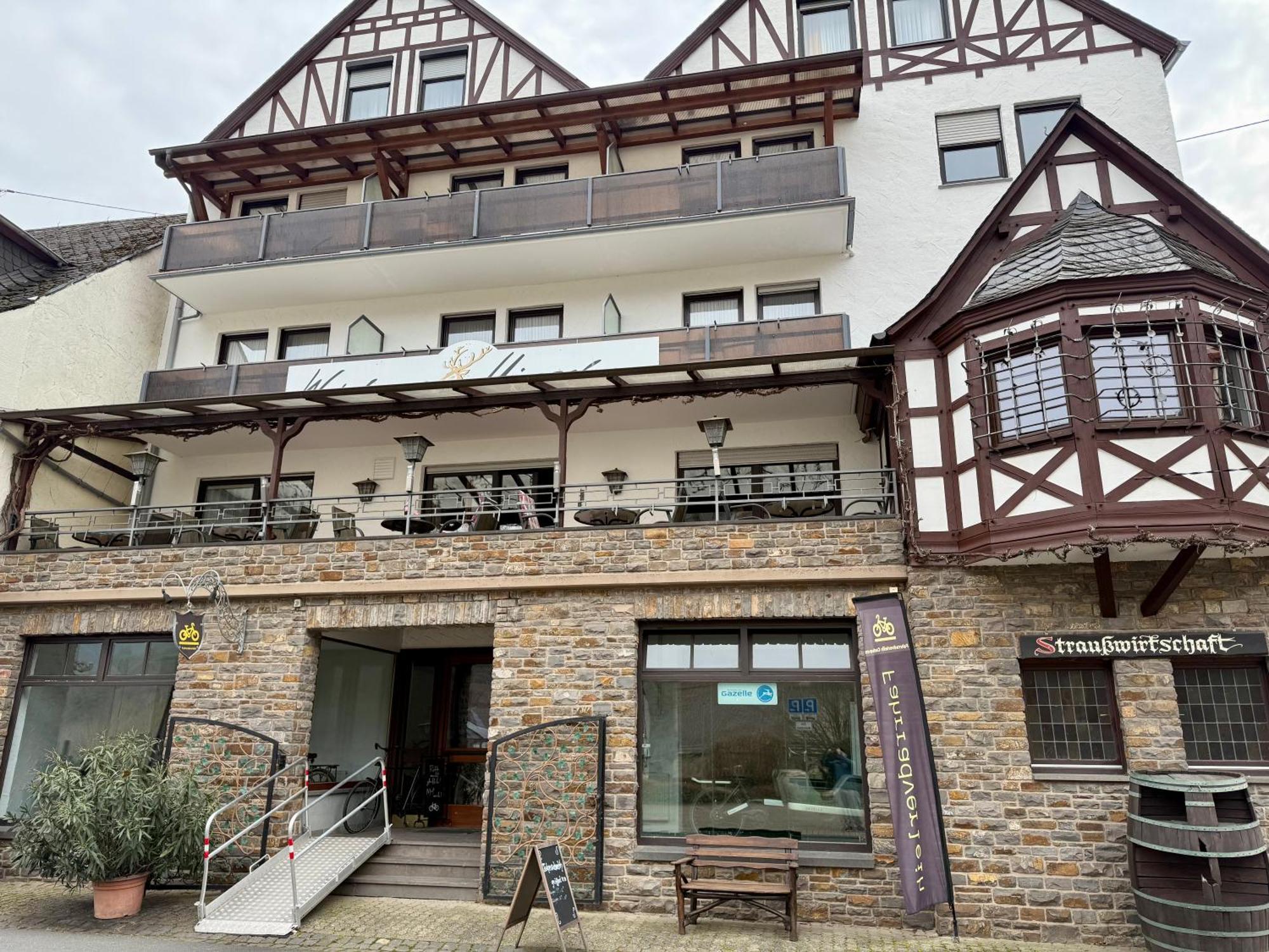 Hotel Weinhaus Hirschen Bruttig Extérieur photo